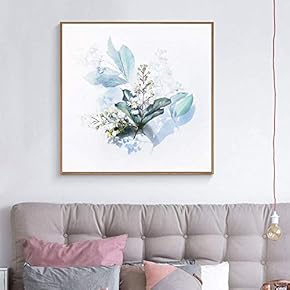 Vibrant Flower Illustration VII - Framed Canvas