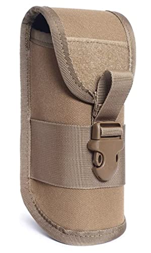 YCD Tactical glasses case, shockproof protective case, portable outdoor sunglasses case, Khaki,One Size (Khaki)