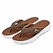 LUNGJI Women’s Flip Flop Beach Slippers with Arch Support Men's Non Slip Thong Sandals for Shower