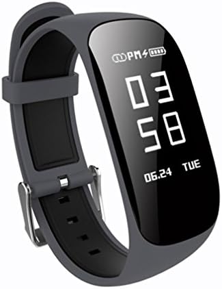 New Smart Watch, Smart Fitness Tracker with Blood Pressure Heart Rate Sleep Pedometer Camera remote shoot Blood Oxygen Monitor Smart Wristband Bracelet for Bluetooth Andriod and Ios (Gray)