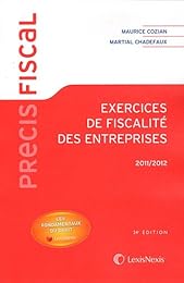 Exercices de fiscalité des entreprises, 2011-2012
