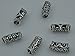 Antique Silver Filigree Dreadlock Bead 7mm Dia.Hair Beads Pack of 20PCS (Antique Silver)