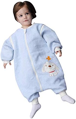 Cyuuro Baby Sleeping Bag 100% Cotton Toddler Wearable Blanket