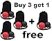 MADWORKOUT Speed Boxing Ball Reflex Fight Ball with Headband Training Reaction Ball on String Punching Focus Punch Head Band Cap Hat Kit Set Bundle Adult Kids (2 PACK)