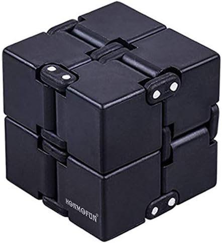 Honmofun Infinity Cube Fidget Toy Luxury EDC Fidgeting Game for Kids and Adults Cool Mini Gadget Spinner Best for Stress and Anxiety Relief and Kill Time Unique Idea ADHD Ultra Cube Durable