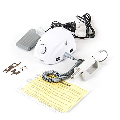 Christzo STRONG 210 Electric Nail Drill MARATHON Micro Motor & SDE-H20N Handpiece Set Manicure Pedicure Nail File Bit Nail Art Equipment