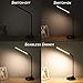 LED Desk Lamp 4.5W Reading Lights, Aglaia Touch Control Stepless Dimmable Table Lamps with Eye-Caring 7-Level Brightness, Rechargeable Lights with USB Charging Port and Foldable Gooseneck
