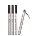 Ethradia Tattoo Eyebrow Pen With 4-Tip Brow，Eyebrow Definer/Brow Wiz， Waterproof Eyebrow Pencil Brow Gel for Eyes Makeup (Brown)