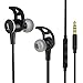 in-Ear Earbud Headphones, LEVIN Ergonomic Comfort-Fit Stereo Headset, Wired Control Cable Clip Noise-isolating Earphones with Mic