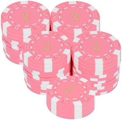 Tomaibaby 50個のポーカーチップテキサスホールデムポーカーセットビンゴチップカラーカウンター学習カウンターディスク教室で数学の活動を数える ショッピング