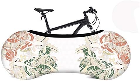 QueenHome Indoor Bike Cover Bicycle Wheel Socks Bicycle Storage Cover,Bike Wheel Cover,Indoor Anti-Dust Mountain Bike Storage Bag Keeps Floors And Walls Dirt-Free Suitable For Tires Of 20-27.5 Inches