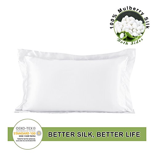 Lilysilk Silk Pillowcase Oxford 19 Momme Charmeuse Pure Mulberry