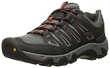 KEEN Men's Oakridge Shoe, Raven/Burnt Ochre, 11.5 M US