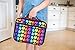 Wildkin Kids Insulated Lunch Box – Durable and Reusable for School & Travel - Rainbow Hearts
