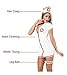 Jiuhexu Lingerie Women's Sexy Nurse Costume