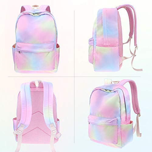pastel rainbow backpack