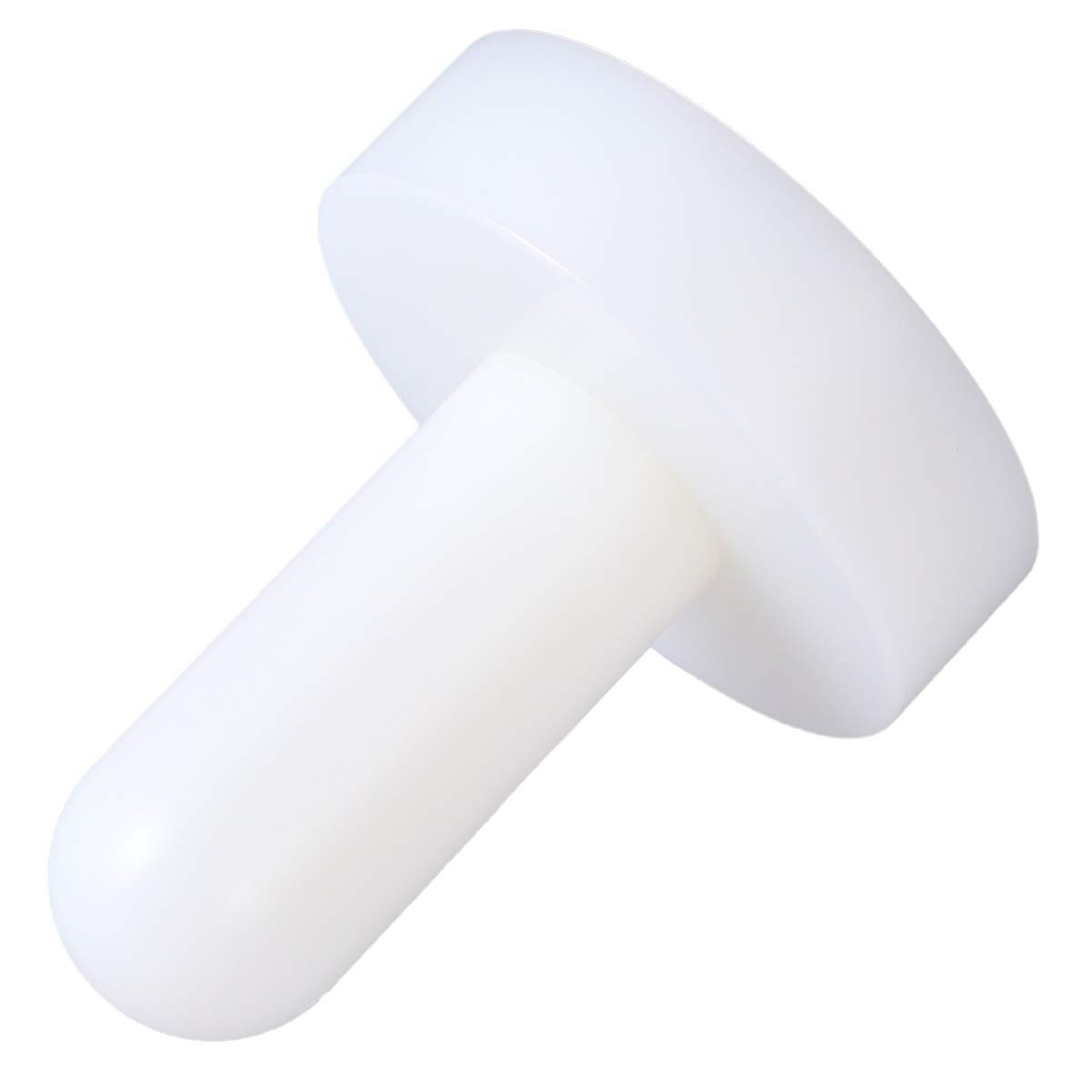 Hemoton Plastic Tart Pastry Tamper - Pie Pastry Dough Tamper Baking Tool for Mini Egg Tart, Cheesecakes, Pasta and Dessert Baking