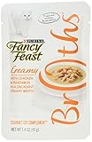 Fancy Feast Broths For Cats Chicken & Vegetables In A Decadent Creamy Broth - Pack of 16, 1.4 Oz. Ea.