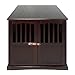Hot Sale! Wooden Furniture XL Pet Crate Espresso Solid Wood End Table Kennel Consule Decorthumb 1