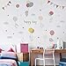 Decorstyle Cartoon Cute Cat/Bunny Wall Decals Removable Kitty Friends/Bunny Friends Wall Stickers Girls Bedroom Decal, Art Decoration Kitty Decals Cats/Rabbit Wall Sticker (Bunny Friends)