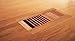 Decor Grates WLF412-U Floor Register, Single, Unfished Oak