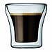 Bodum Assam Double Wall Shot/Espresso Glass, 9 centiliters