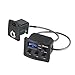 ammoon Ukulele Ukelele Uke Piezo Pickup Preamp 3-Band EQ Equalizer Tuner System with LCD Display