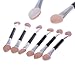 12Pcs Double-end Eye Shadow Sponge Applicator Eyeliner Makeup Brush Tool