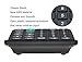 Calculator, BESTWYA Dual Power Handheld Desk Calculator with 12 Digit Large LCD Display Big Sensitive Button £¨Black, Pack of 2£©