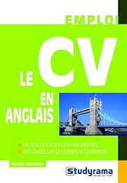 Le  CV en anglais
