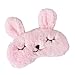 ZTL Cute Animal Eye Mask Soft Plush Sleep Masks for Women Girls Home Sleeping Traveling