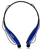 Universal Bluetooth Neckband Headphones S Gear -HV-Digitial 800 Wireless Headset Sweatproof Running Gym Exercise Stereo Earphones Noise Cancelling Earbuds Cordless DARKBLUE