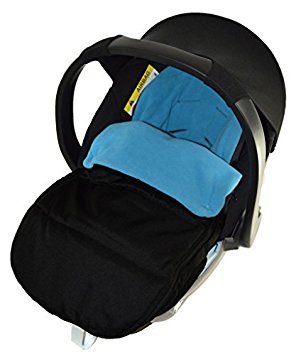 Car Seat Footmuff/Cosy Toes Compatible with Recaro Privia New Born Car seat Ocean Blue