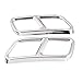 Akozon Exhaust Muffler Cover Pair Rear Exhaust Pipe Cover Decorative Trims Fit for Mercedes Benz S Class W222 2010-2017 R Class W251 2010-2017 GL Class X166 2013-2015