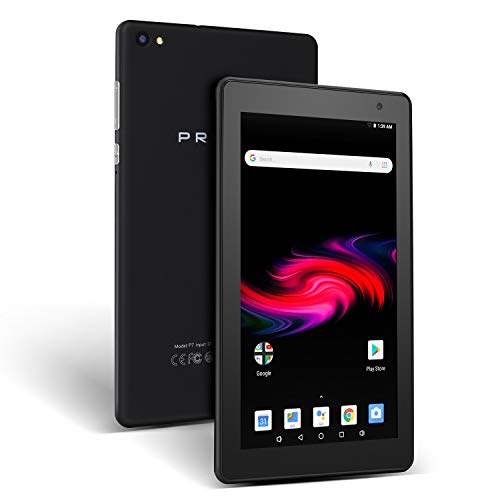 Pritom Tablet 7 inch – Android 8.1 Oreo Go Tablet PC with 32 GB Storage, Quad Core Processor, HD IPS Display, Dual Cameras, WiFi, Bluetooth – Android Tablet(Black)