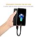 EasyAcc PocketLine Short Lightning USB Cable for Charging iPhone X 8 Plus 7 6 6s Plus 5s 5 iPad Air MFi Certified Cable Silicone Cable, 0.5ft