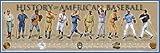 History of American Baseball Poster - 11 3/4