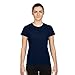 Gildan Missy Fit Women's Medium Adult Performance Short Sleeve T-Shirt, Navy