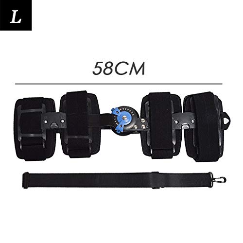 Transser Universal Hinged ROM Knee Brace - Post Op Knee Immobilizer Brace Orthosis Splint for Recovery Stabilization, Adjustable Medical Orthopedic Patella Support Stabilizer After Surgery - Thumbnail 6