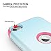 TIANLI(TM) iPod Touch 7th Generation Case,iPod Touch 6th Generation Case,iPod Touch 5th Generation Case TIANLI Heavy Duty Shockproof Protective Cover for iPod Touch 7/iPod Touch 6/iPod Touch 5 - Pink
