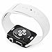 ArmorSuit Black Carbon Fiber Skin Back Protector Film + HD Clear Screen Protector for Apple Watch 42mm (Series 1) - HD Clear