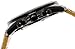 Seiko Chronograph Black Dial Black PVD Tan Leather Mens Watch SNDD69