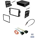 ASC Audio Car Stereo Dash Kit, Wire Harness, and Antenna Adapter to Add a Radio for some GM LAN29 Buick Chevrolet GMC Pontiac Saturn- Tahoe, Silverado, Suburban etc.- Compatible Vehicles Listed Below
