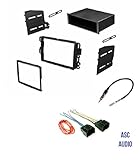 Car Stereo Install Dash Kit, Wire Harness, and Antenna Adapter to Add Radio for some GM LAN29 Buick Chevrolet GMC Pontiac Saturn.- Basic Wire Won't Work With All Vehicles- See Important Notes Below