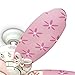 Hunter Dreamland 44-in White and Pink Kids Downrod or Flush Mount Ceiling Fan with Light Kit