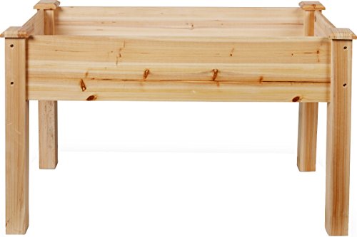 Terra Verde Home Wood Elevated Garden Bed, Natural