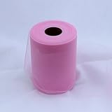 Pink Tulle Roll - 6 Inch X 100 Yard - Tulle for Decoration and Tutu Dresses