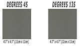 3D Circular Polarizer Pair of Sheets - Left and