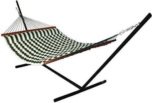 Hammaka Universal Stand with Pillow Hammock Combo Green/White