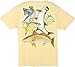 Guy Harvey Inshore Collage T-Shirt - Yellow - Large